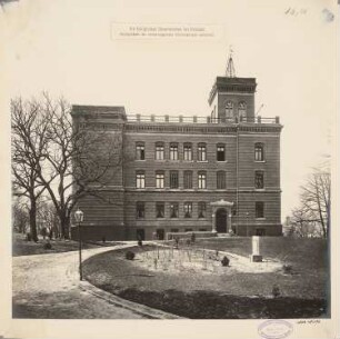 Observatorien auf dem Telegraphenberg, Potsdam Metereologisches Observatorium: Ansicht von Osten