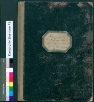 Kreis Stormarn: Breitenburger Zucht: Stammregister Kühe Band 1 Herdbuch-Nr. 4821 - 12.981, Stammregister-Nr. 1-1000