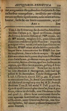 Petri Zornii Bibliotheca Antiquaria Et Exegetica In Universam Scripturam S. Vet. Et Novi Testamenti. 1,9
