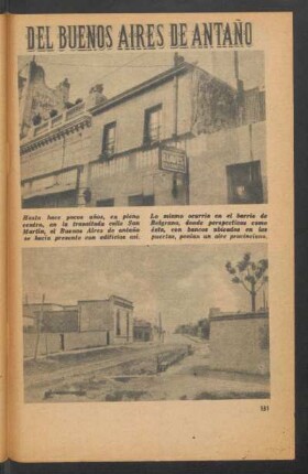 Del Buenos Aires de antaño - [Ilustración]