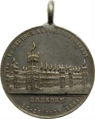 Dresden - 1. Deutsches Sängerbundesfest