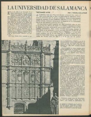 La Universidad de Salamanca celebra su VII centenario