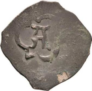 Münze, Pfennig (Vierschlagpfennig), 1438 - 1460
