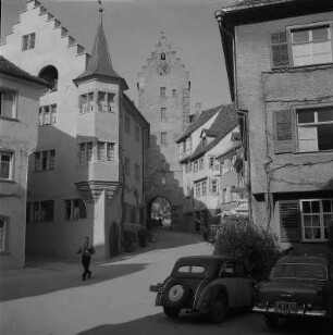 Meersburg. Blick zum Obertor