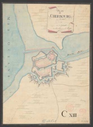 Plan de Cherbourg