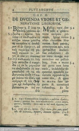 Cap. II. De Ducenda Uxore Et Generatione Liberorum