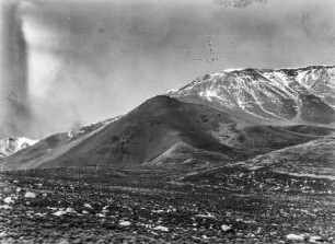 Der Cerro Negro Overo : Berglandschaft mit Gletschern
