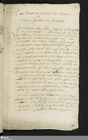 [Schriftstücke die Familien von Döbschütz und Nostitz betreffend]