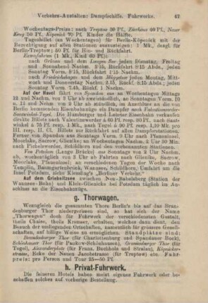 h. Privat-Fuhrwerk