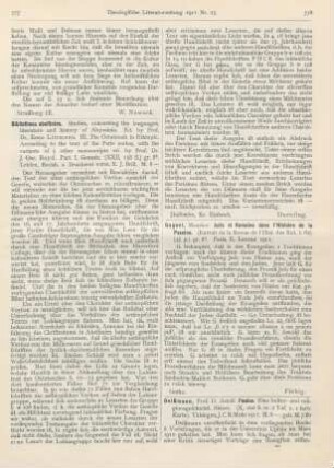 777-778 [Rezension] Boyd, J. Oscar (Ed.), Bibliotheca abessinica. Vol. III: The Octateuch in Ethiopic, according to the text of the Paris Codex, with the variants of five other manuscripts. Part. I. Genesis