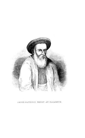 GREEK PRIEST AT NAZARETH