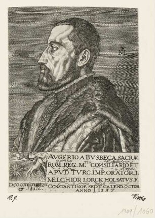 Bildnis Ogier Ghislain de Busbecq