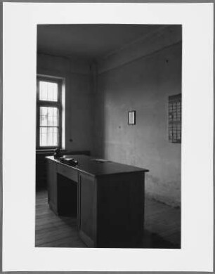 Schreibstube in Block 11 (Zellenblock), Auschwitz