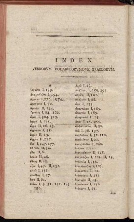 Index verborum vocabulorumque graecorum.