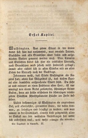 Ein Tagebuch in Amerika : In drei Theilen, 2. Ein Tagebuch in Amerika : In drei Theilen