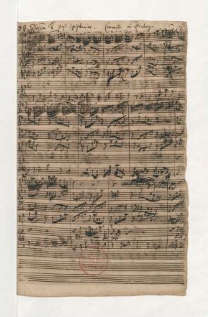 1. [Aria] (S): Liebster Jesu, mein Verlangen