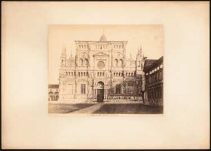 Kloster Certosa di Pavia: Fassade der Kirche