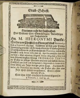 Grab-Schrift