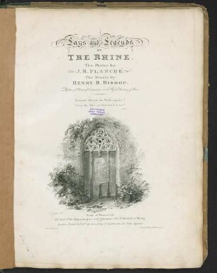 Lays and legends of the Rhine