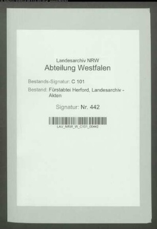 Pastorat bei der reformierten Gemeinde zu Herford