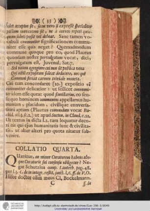 COLLATIO QUARTA.