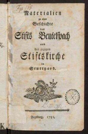 r1-v1, Titelblatt