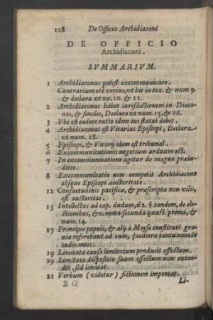 De Officio archidiaconi.