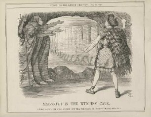 Mac-Smith in the witches' cave