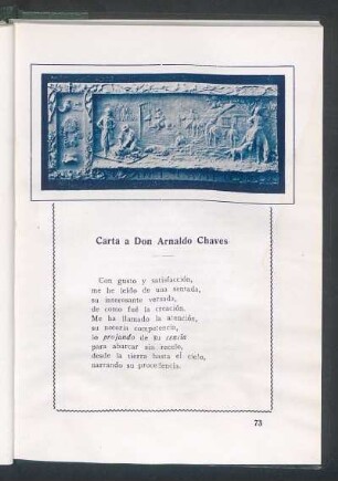 Carta a Don Arnaldo Chaves