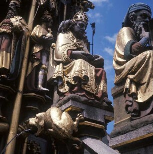 Schöner Brunnen — Die Kirchenväter — Gregor der Große