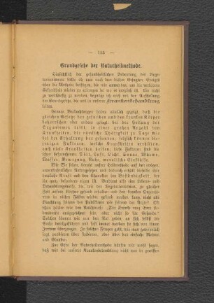 Grundgesetze der Naturheilmethode.