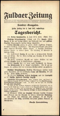 Ausgabe vom Freitag, den 04. Juni 1915.