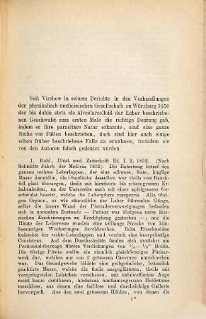 Ein Fall von Echinococcus multilocularis : Inaug.-Diss.