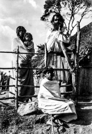 Toda Familie (Deutsche Indien-Expedition 1926/1929 - 5. Südindien)