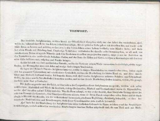 Vorwort.