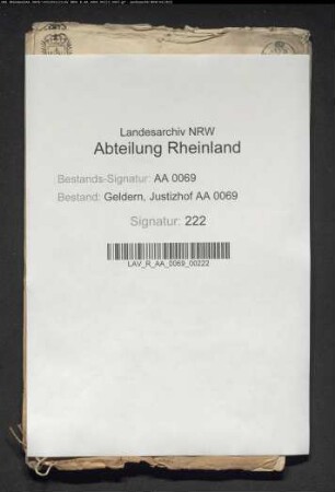 Graf von Varo, Drost zu Straelen, Besitzer des Hauses Vlaesrath, gegen Amt Straelen wegen einer geliehenen Summe