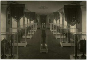 Der Gartensaal mit Exponaten der Türkenbeute