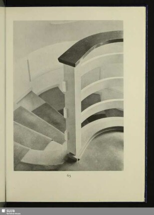 Treppe in der Diele eines Privathauses. Architekt Professor Alfred Fischer, Essen