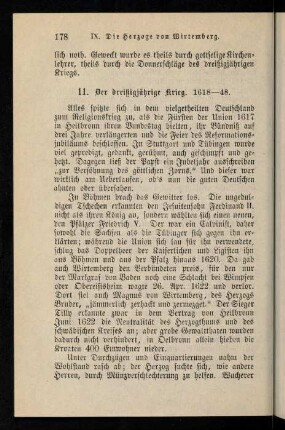 11. Der dreißigjährige Krieg (1618-48)