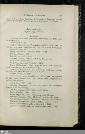 Frauenstein (Ephorie Dippoldiswalde)