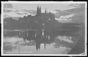 Meißen. Abendstimmung