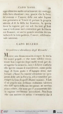 Capo decimo