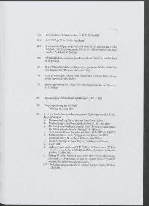 IV. Rechnungen, Lieferscheine, Quittungen (1846 - 1852)