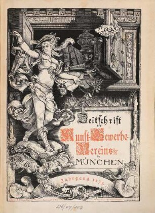 Zeitschrift des Kunst-Gewerbe-Vereins zu München. 29. 1879