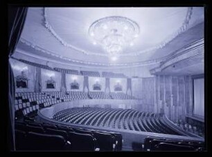 Kroll’sches Etablissement (auch: Krolloper, Oper am Königsplatz), Berlin: Ansicht Zuschauerraum (Negativ zu Inv. Nr. TBS 028,16)
