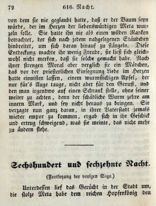 Sechshundert und sechzehnte Nacht