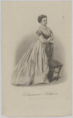 Bildnis der Wilhelmine Adelma