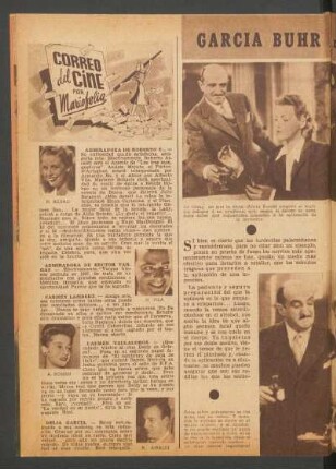 Correo del cine por Mariofelia