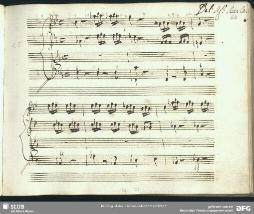 25 Alessandro Scarlatti - Le Nozze con l'inimico [?] <Zeffiretti placidetti>