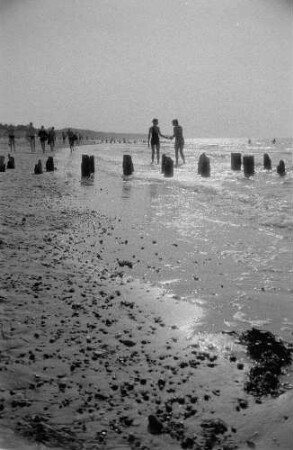 Ostseeküste. Am Strand